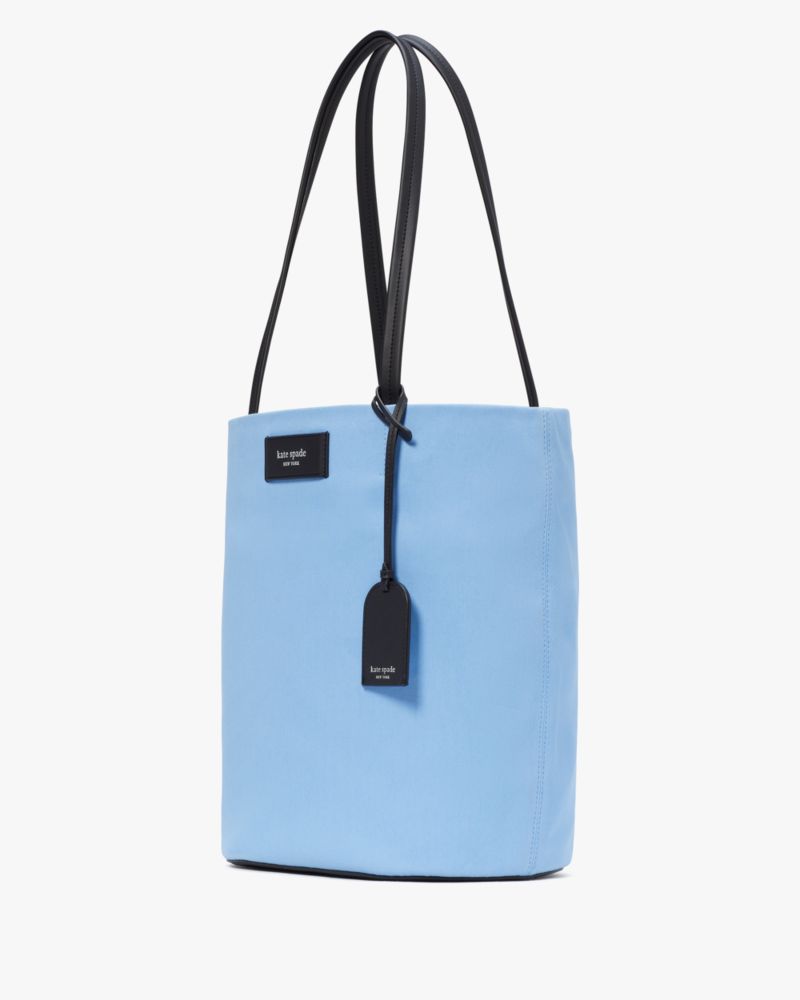Kate Spade,On Purpose Canvas Large Tote,Astral Blue