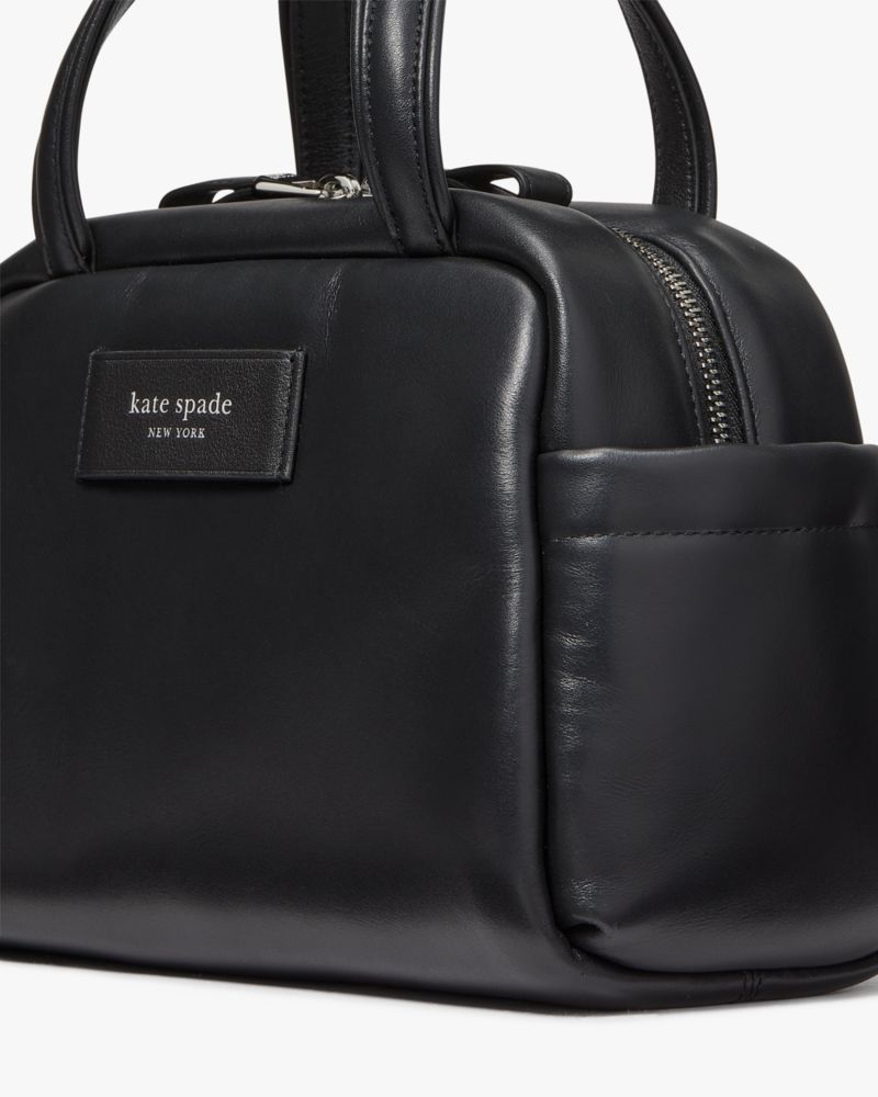 Kate Spade online New York black leather satchel