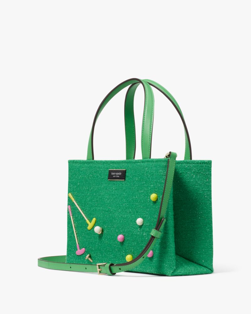 Kate Spade Sam Icon Astroturf Fabric Small Tote. 4