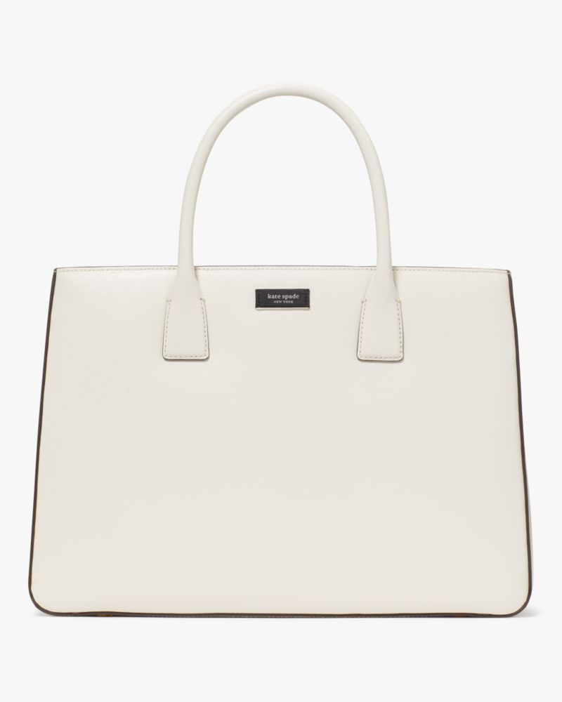 Kate spade black and white tote online