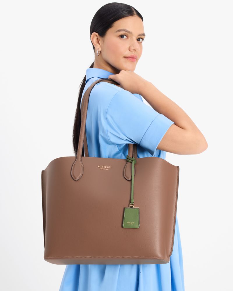 Kate Spade,Suite Large Work Tote,Brown
