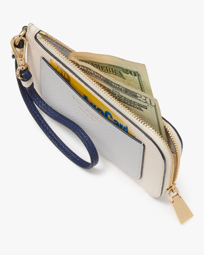 Kate Spade,Ava Colorblocked Coin Card Case Wristlet,