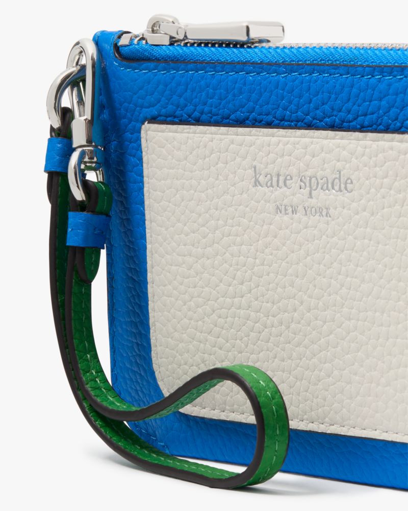 Kate Spade,アヴァ カラーブロックド コイン カード ケース リスレット,カードケース & キーケース,サマーナイトマルチ