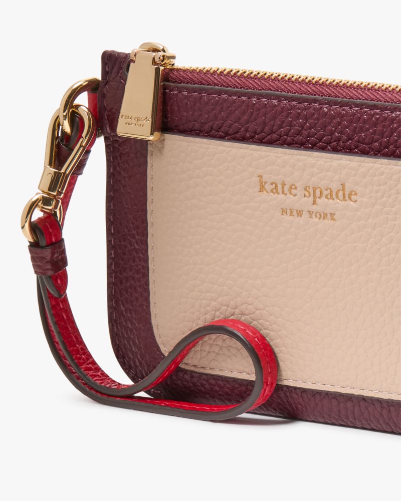 Kate Spade,Ava Colorblocked Coin Card Case Wristlet,Multi Color