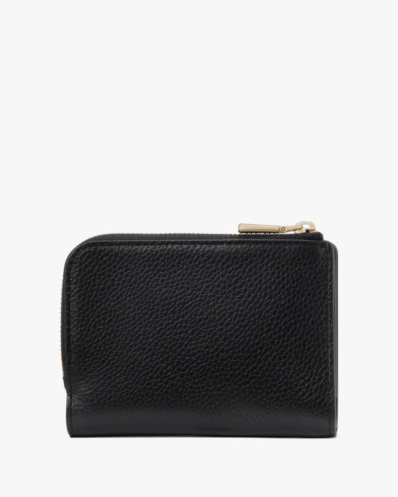 Kate Spade,Ava Zip Bifold Wallet,Black