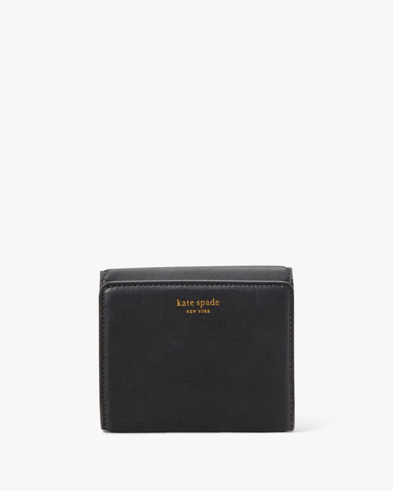 Kate Spade,Dakota Bifold Flap Wallet,Black