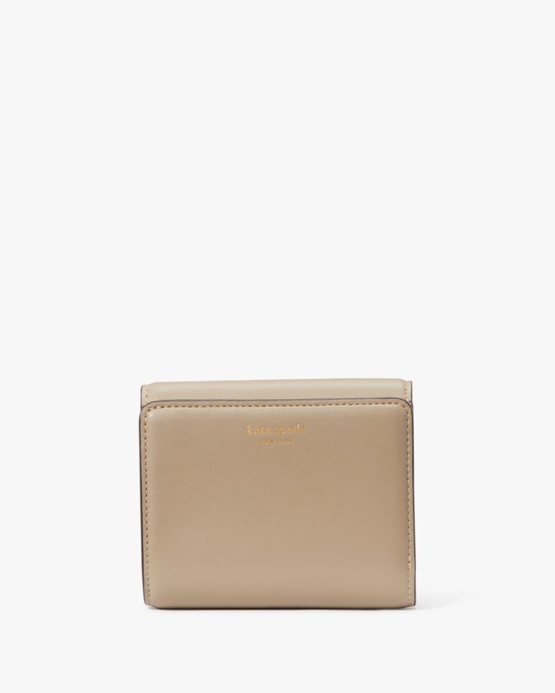 Kate Spade,Dakota Bifold Flap Wallet,Timeless Taupe