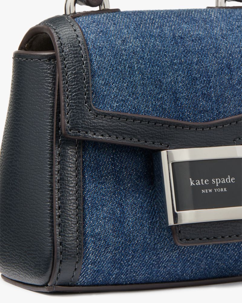 Kate Spade Katy Denim Micro Crossbody. 7