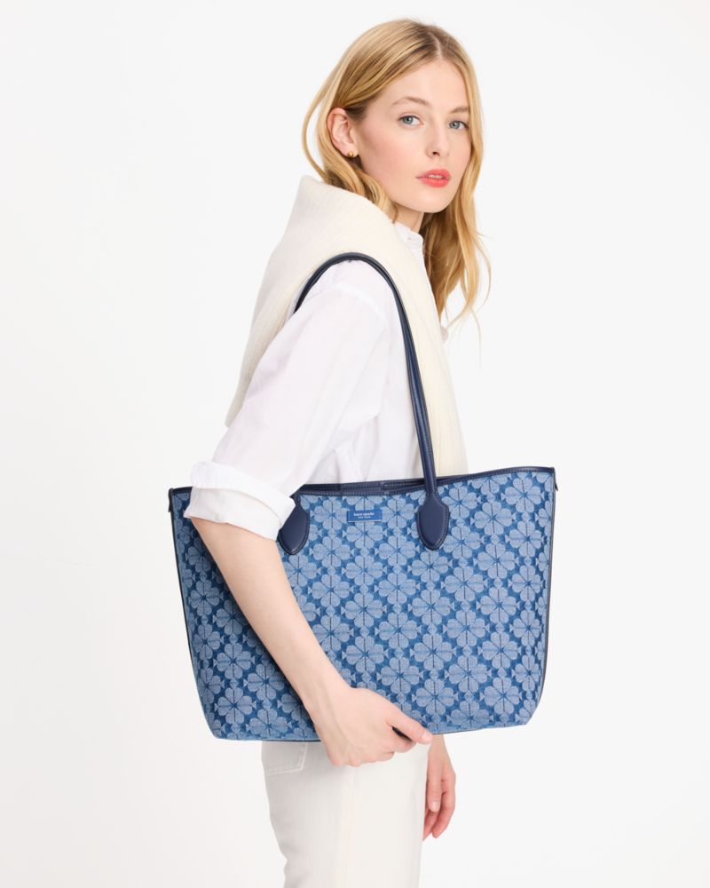 Kate spade outlet denim tote