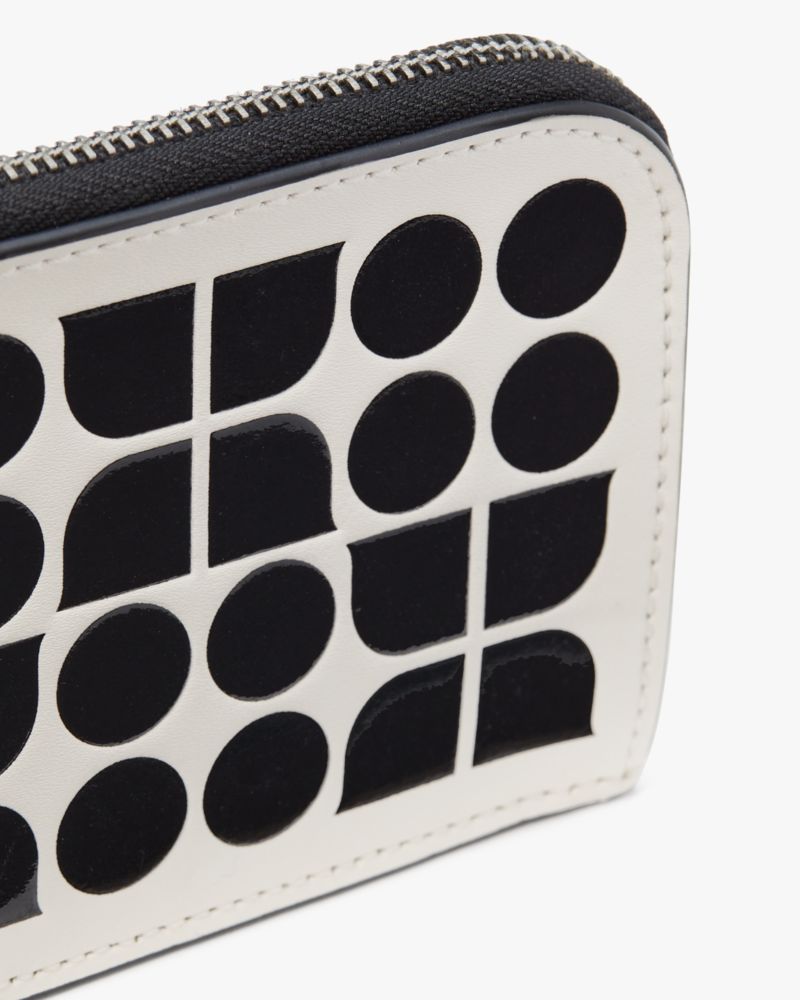 Kate Spade,Noel Wristlet,Leather,Card Case,Wristlet,Color Block,Casual,Multi Color