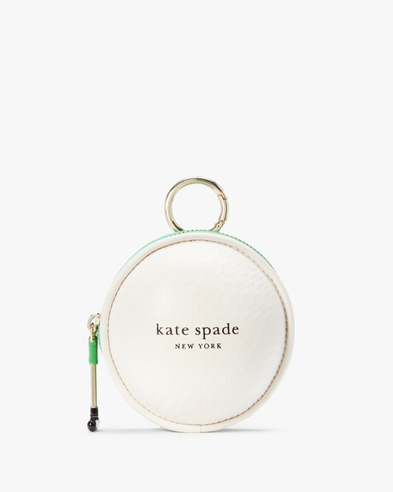 Kate Spade,ティー タイム コイン パース,ミニ財布,ホワイトマルチ