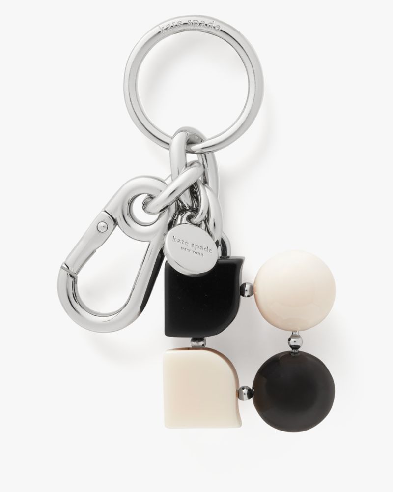 Kate Spade,Noel Keyfob,Black Multi