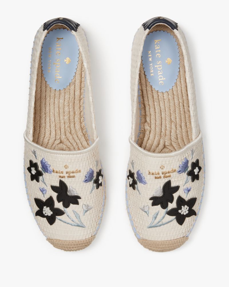 Kate Spade,Gwen Daffodil Flats,Parchment