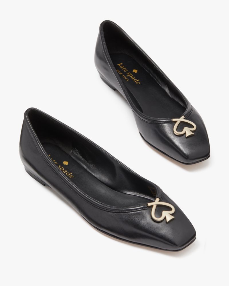 Kate spade hot sale white flats