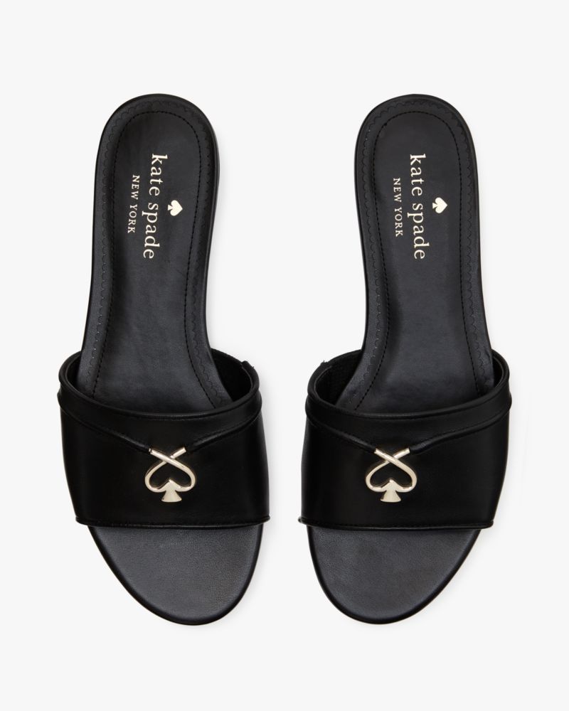 Kate Spade,Kendra Slide,Black