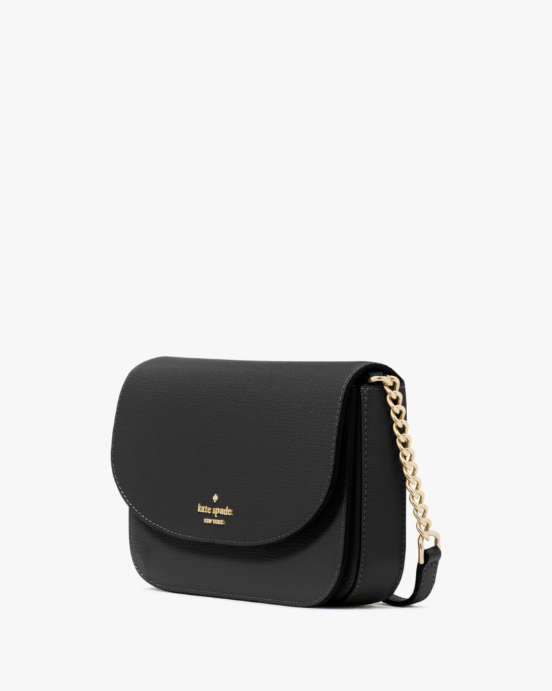 Kate Spade,Kristi Crossbody,Crossbody,Chain Detail,Logo,Metal,Day Party,Black