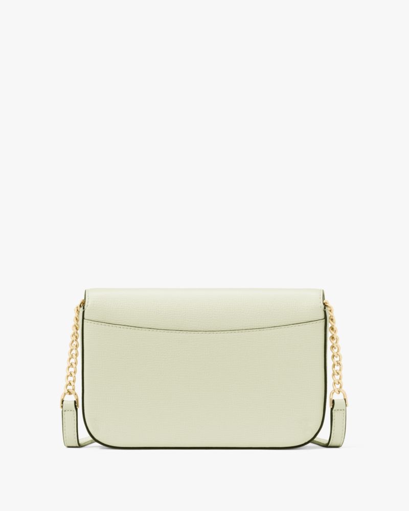 Kate Spade,Kristi Crossbody,Crossbody,Chain Detail,Logo,Metal,Day Party,Green