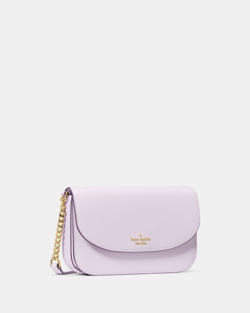 Kate Spade,Kristi Crossbody,Crossbody,Logo,Metal,Chain Detail,Day Party,Lavender