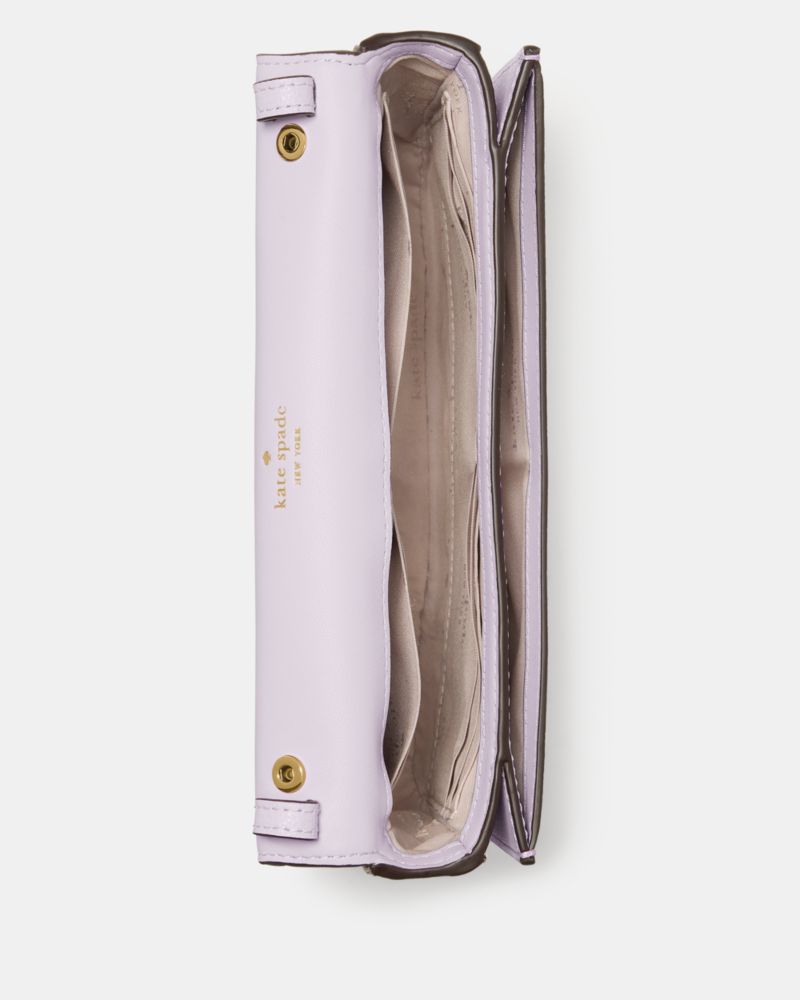 Kate Spade,Kristi Crossbody,Crossbody,Logo,Metal,Chain Detail,Day Party,Lavender