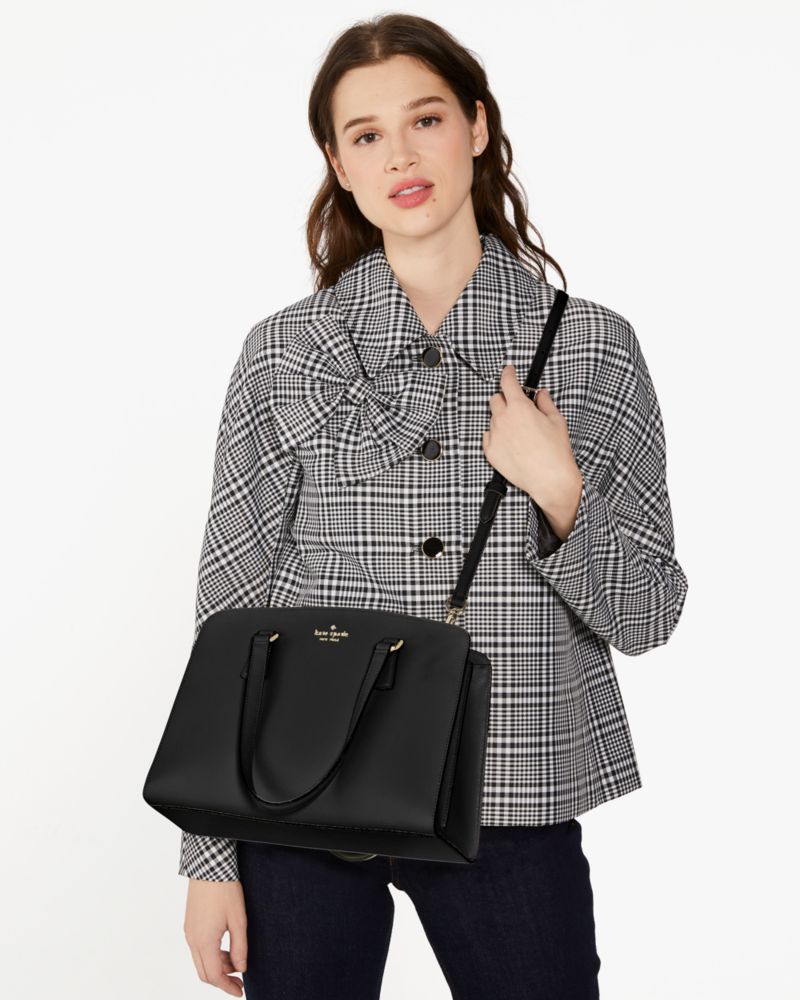 Kate spade black store satchel