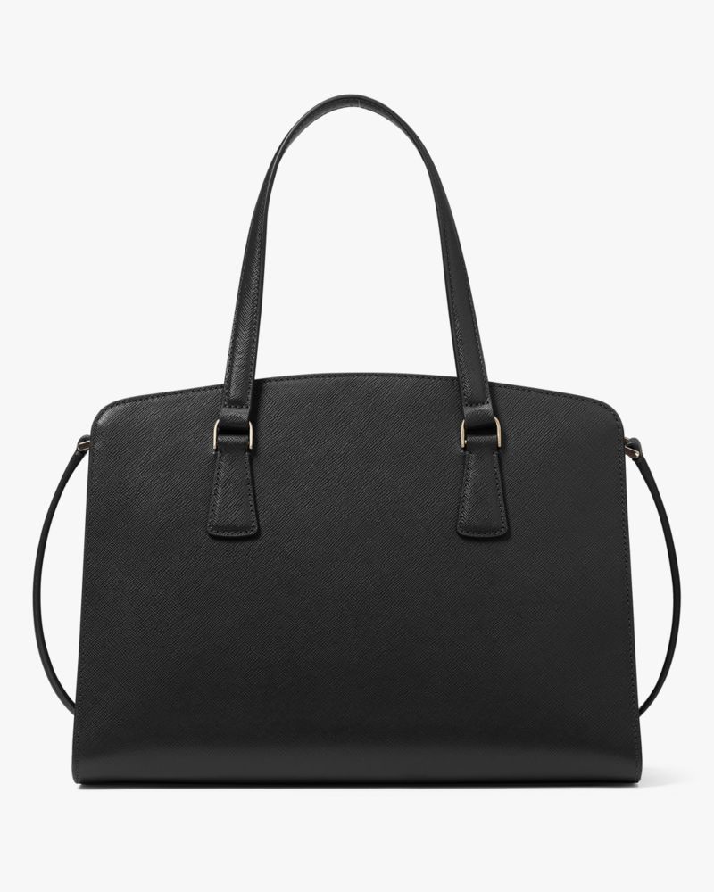 Kate spade black medium sales satchel