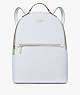 Kate Spade,Perry Leather Large Backpack,Pale Sapphirine