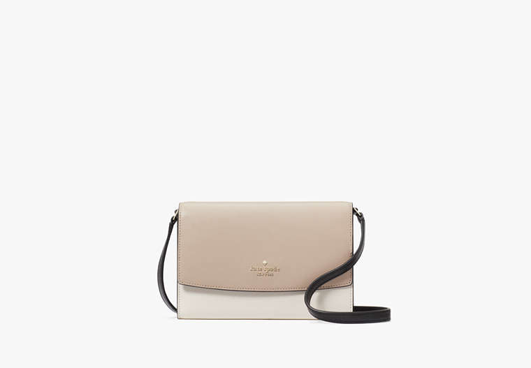 Kate Spade,Perry Colorblock Leather Crossbody,Warm Beige Multi image number 0