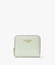 Kate Spade,Staci Small Zip Around Wallet,Light Olive