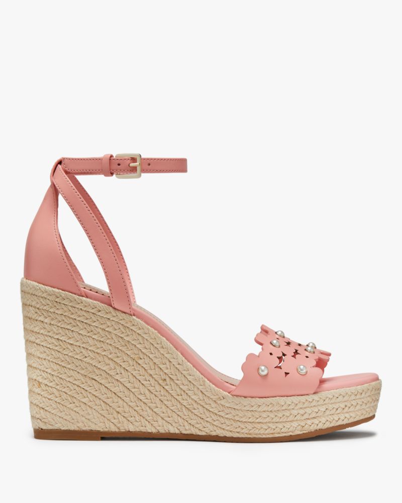 Kate Spade,Daisy Pearl Espadrilles,Peachy Rose