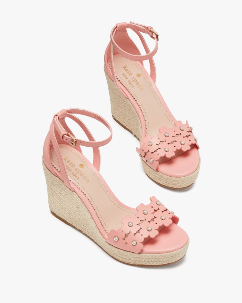 Kate Spade Pink Glitter Espadrilles selling