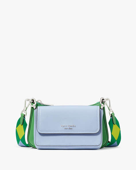Kate Spade,Double Up Colorblocked Crossbody,North Star Multi