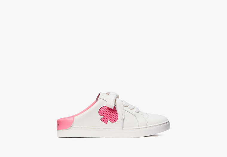 Kate Spade,Fez Mule,Optic White/Blossom Pink image number 0