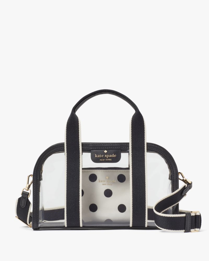 Kate Spade,Clare See Through Duffle Crossbody,