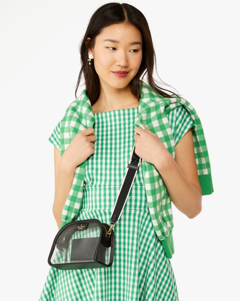 Kate Spade,クレア シースルー スモール ドームクロスボディ,全てのアウトレット,