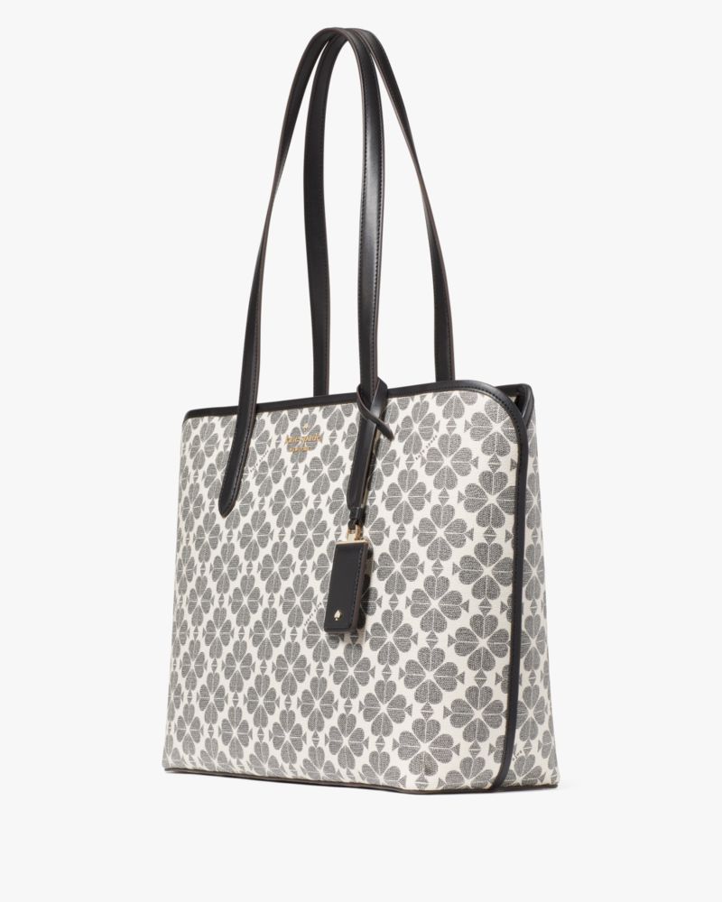 Kate Spade,Signature Spade Flower Tote,Black Multi