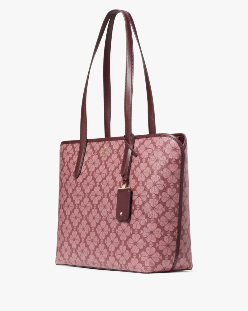 Kate Spade,Signature Spade Flower Tote,Grenache Multi