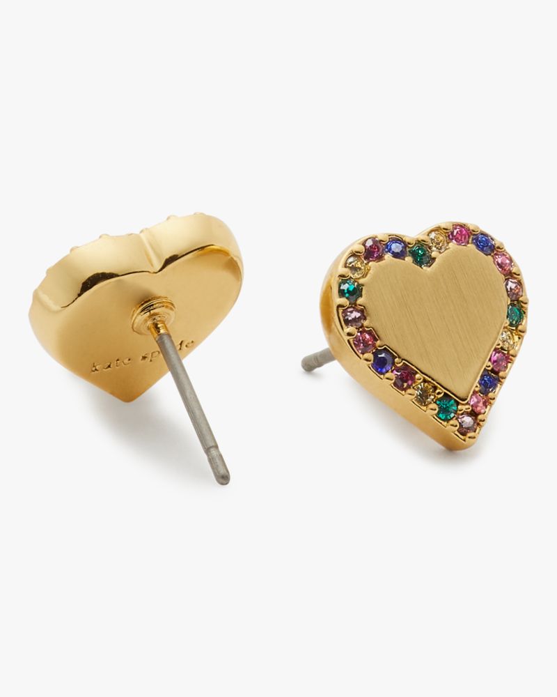 Kate Spade,Take Heart Studs,Multi