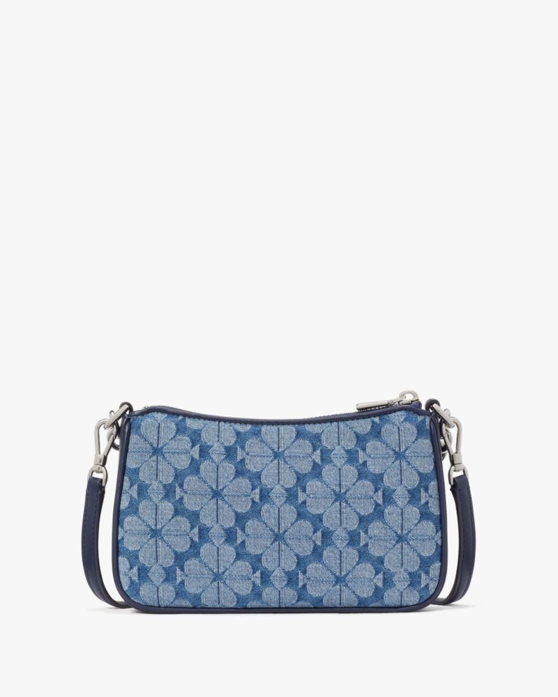 Kate Spade Jolie Spade Flower Jacquard Denim Small Convertible Crossbody. 5