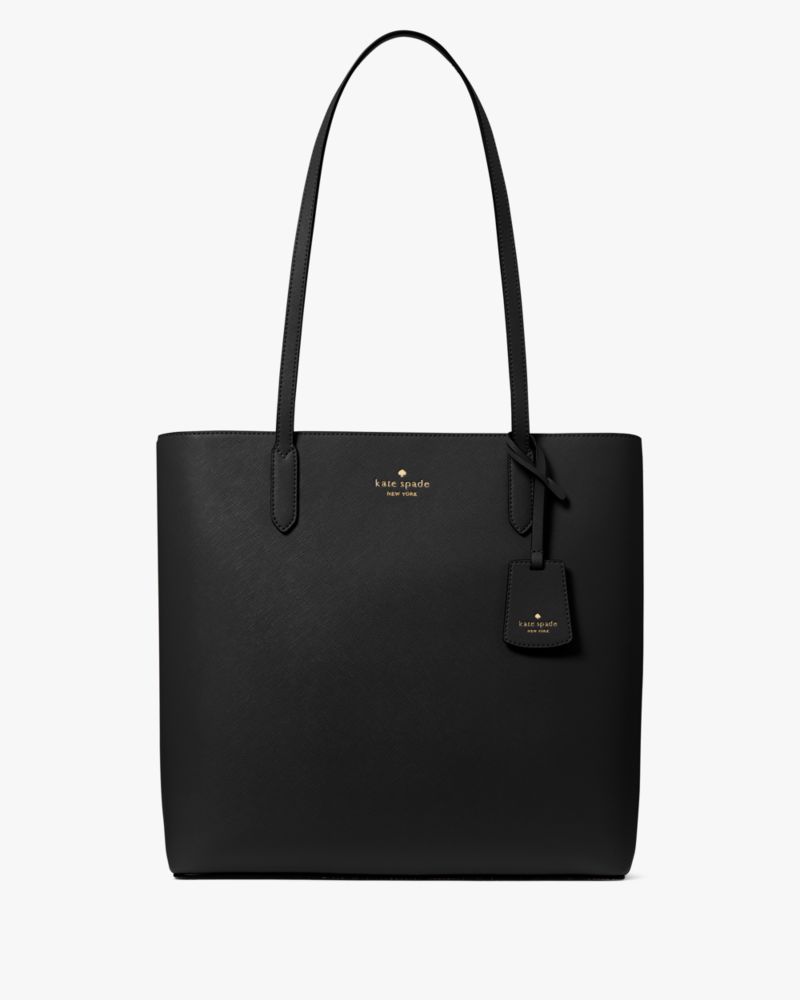 Black shop tote purse