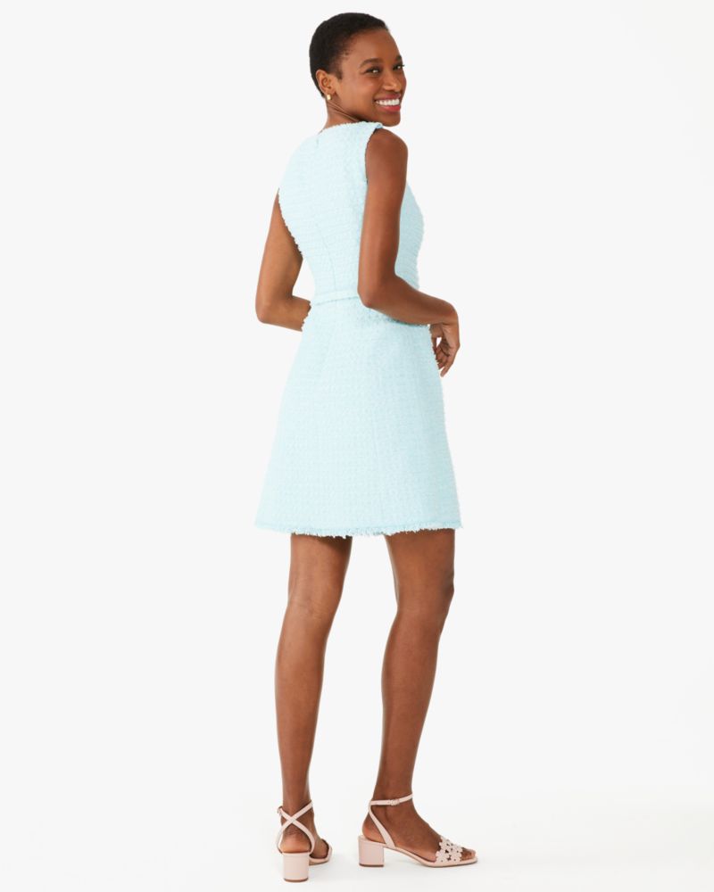 Kate Spade,Belted Tweed Dress,Perfect Pool