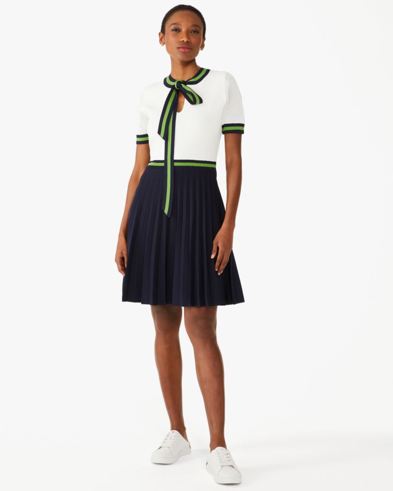 Kate spade pleated sweater dress sale