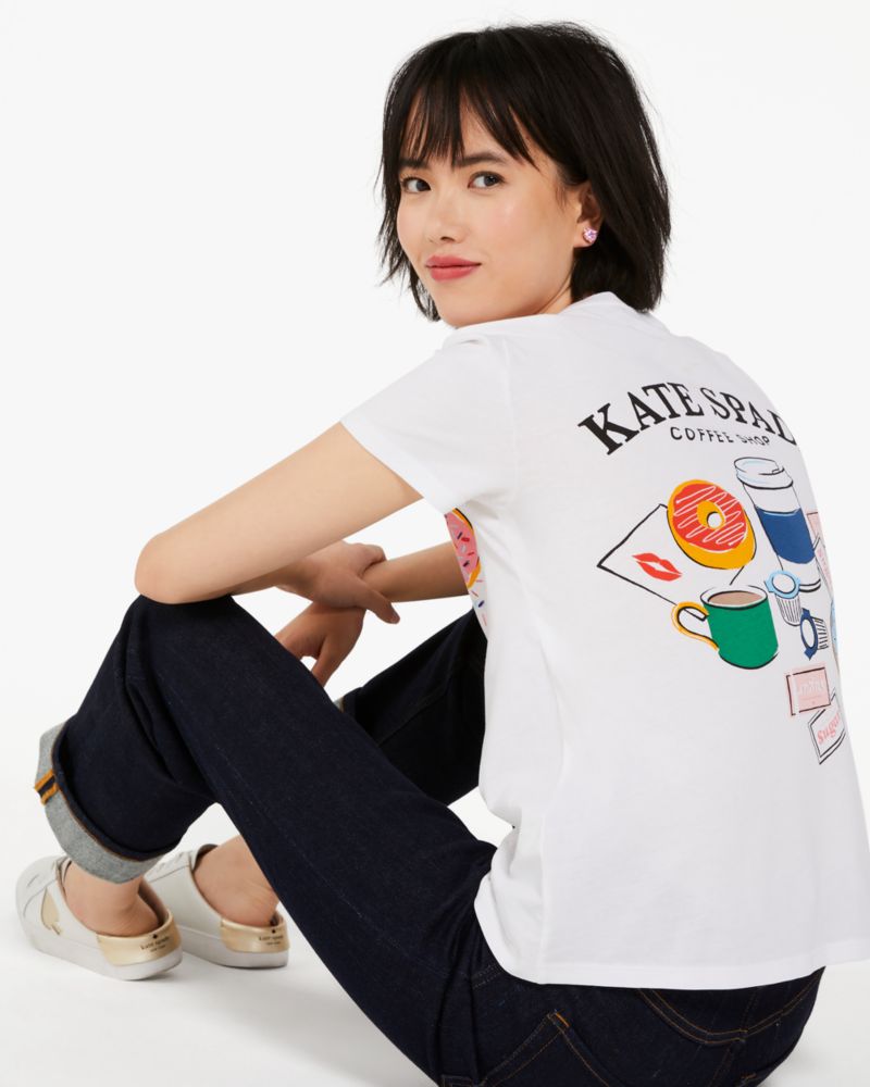 コーヒー ショップ Tシャツ | ウェア | ケイト・スペード