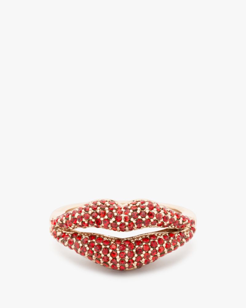 Kate Spade,Kiss Kiss Statement Ring,