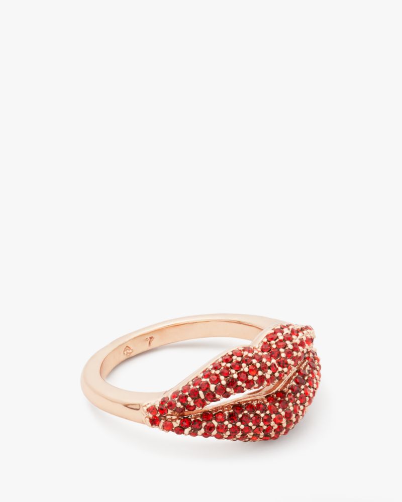 Kate Spade,Kiss Kiss Statement Ring,