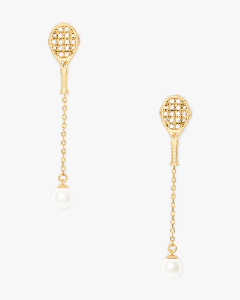 Queen Of The Court Tennis Linear Earrings