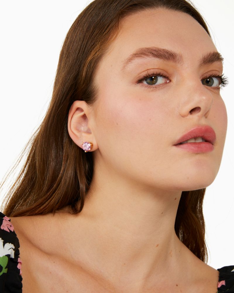 Kate Spade,rise and shine studs,Bright Carnation