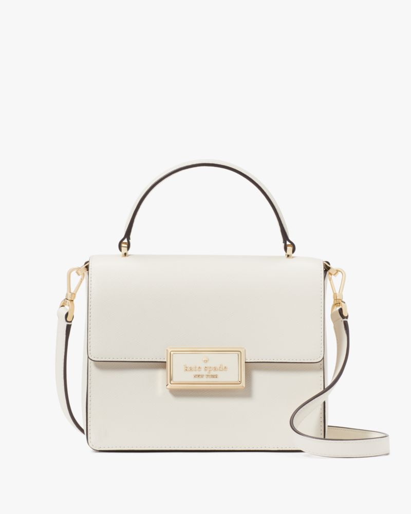 Kate Spade,Reegan Top Handle Crossbody,Meringue