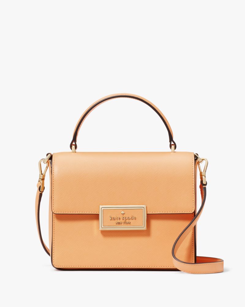 Kate Spade,リーガン トップ ハンドル クロスボディ,バッグ,オレンジクリーム