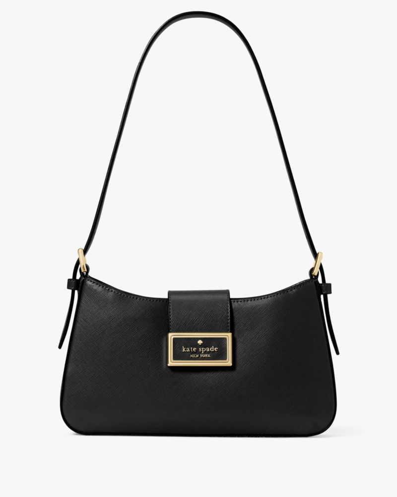 Black Reegan Small Shoulder Bag