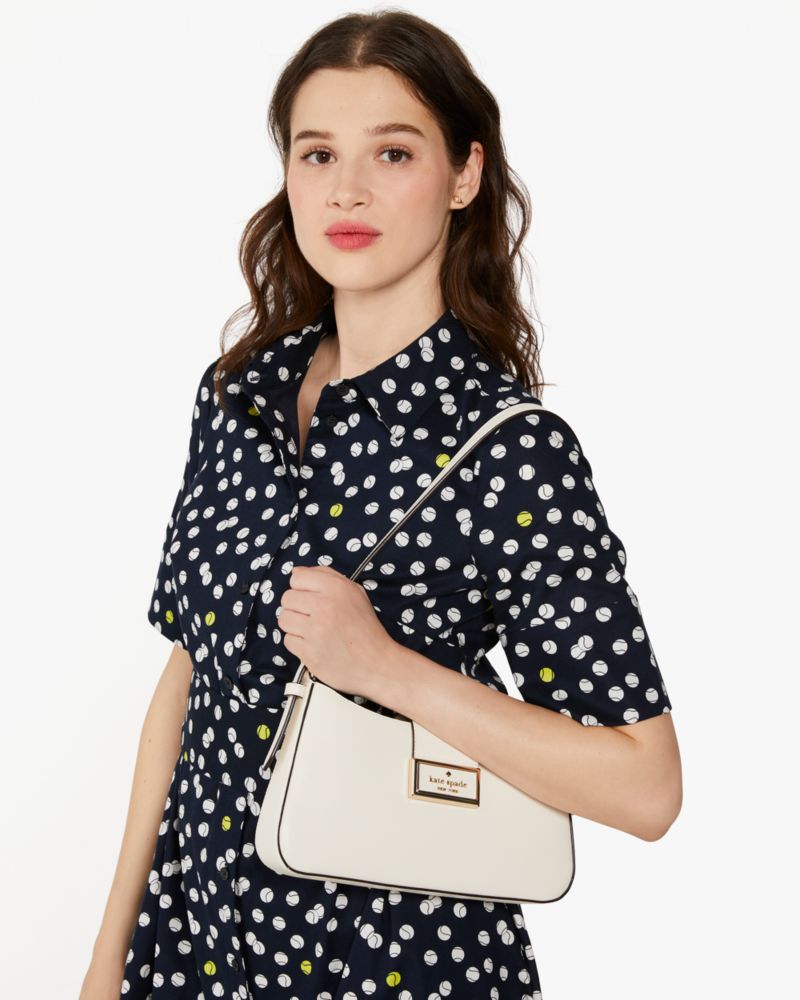 Kate Spade,Reegan Small Shoulder Bag,Meringue